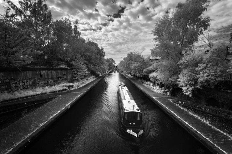 Barge. Canal.